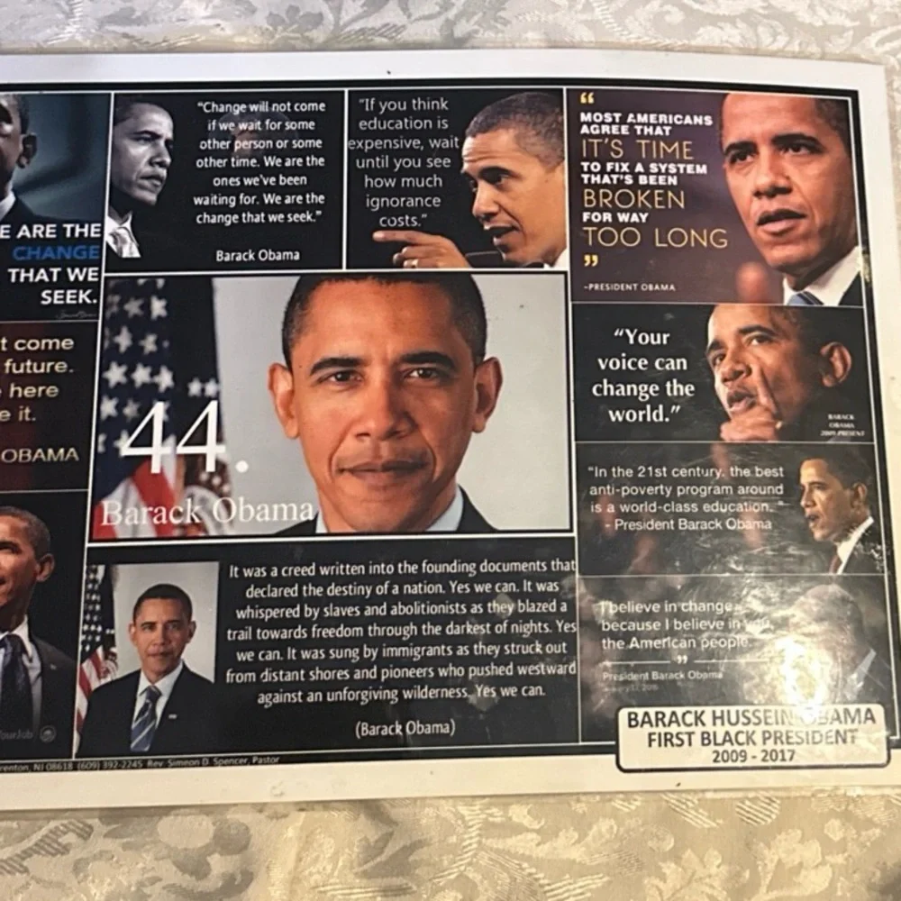 Vintage Collectible Barack & Michelle Obama Picture.